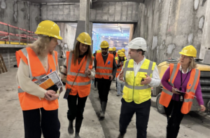 Métro 3 : trois députées MR sur le terrain pour suivre l’avancement du chantier
